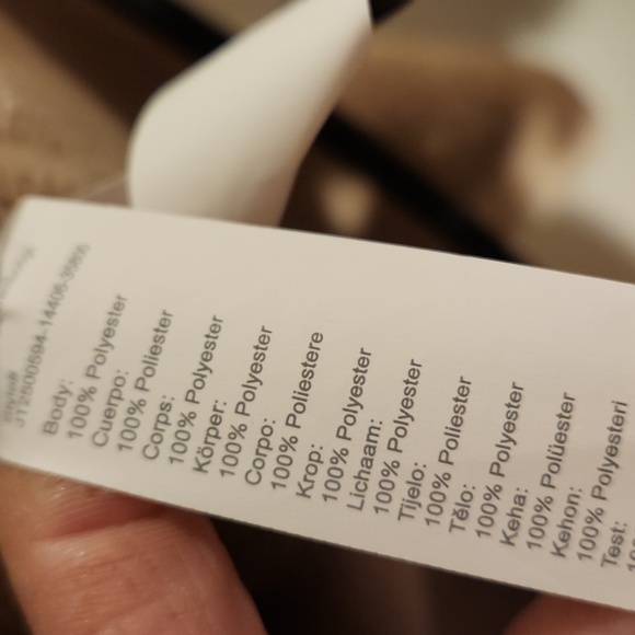 ❤️ NWT! FABLETICS TEDDY MID-LENGTH JACKET, MEDIUM - Picture 10 of 15